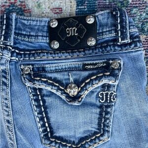 Miss me Bootcut Embellished Jeans Size 30 JPS-5014-16
